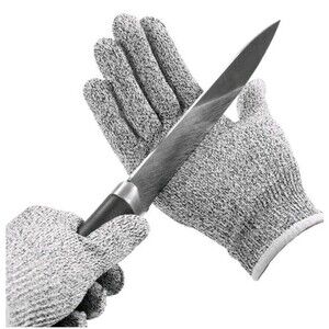 Protective Cut Resistant Gloves Level 5 Certified Safety Meat Cut Wood Carving